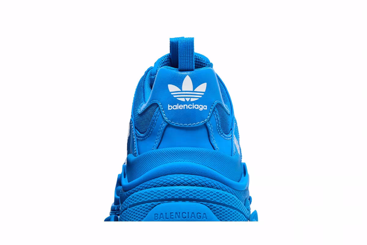 Adidas x Balenciaga Triple S Sneaker Blue, view 8