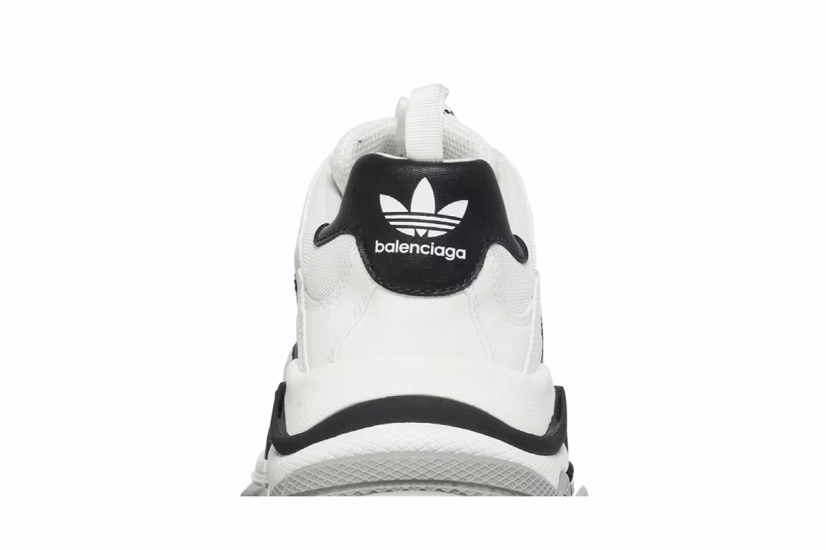 Adidas x Balenciaga Triple S Sneaker White, view 8