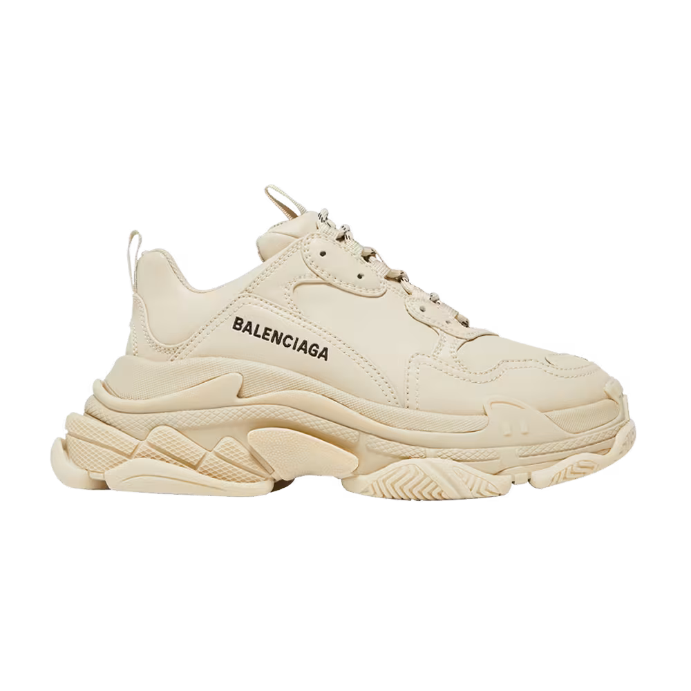 Balenciaga Women's Triple S Beige