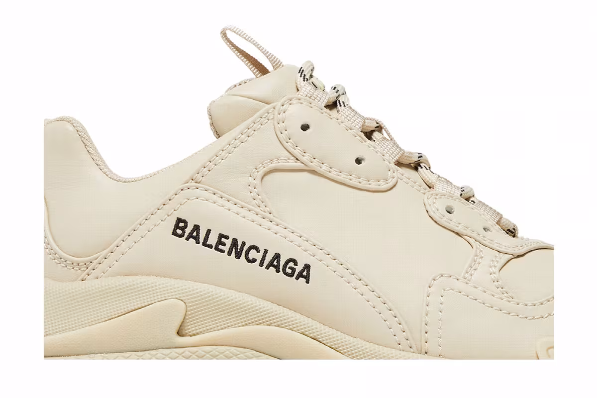 Balenciaga Women's Triple S Beige, view 3