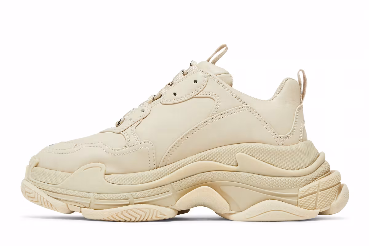 Balenciaga Women's Triple S Beige, view 4