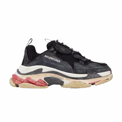 Balenciaga Wmns Triple S Sneaker 'DIY - Black Red'