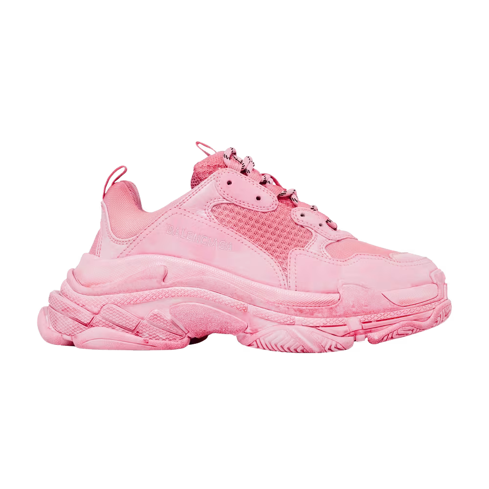 Balenciaga Women's Triple S Sneaker DIY - Pink