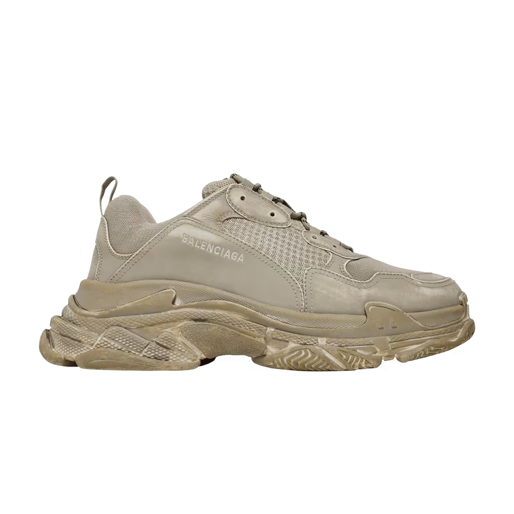 Balenciaga Triple S Sneaker Light Beige Faded