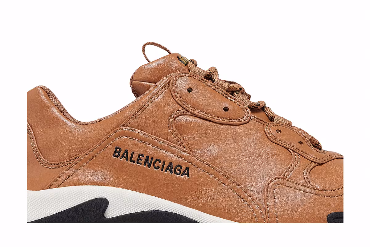Balenciaga Triple S Sneaker Nude, view 3