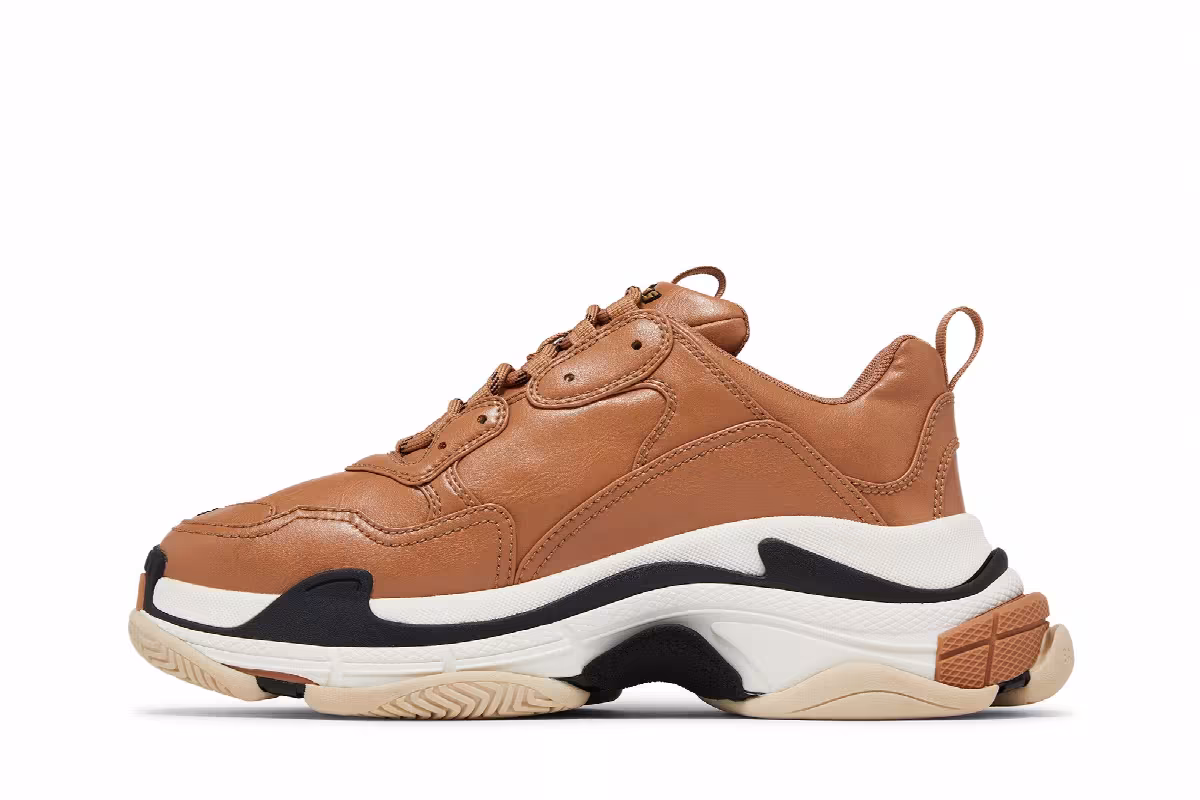 Balenciaga Triple S Sneaker Nude, view 4
