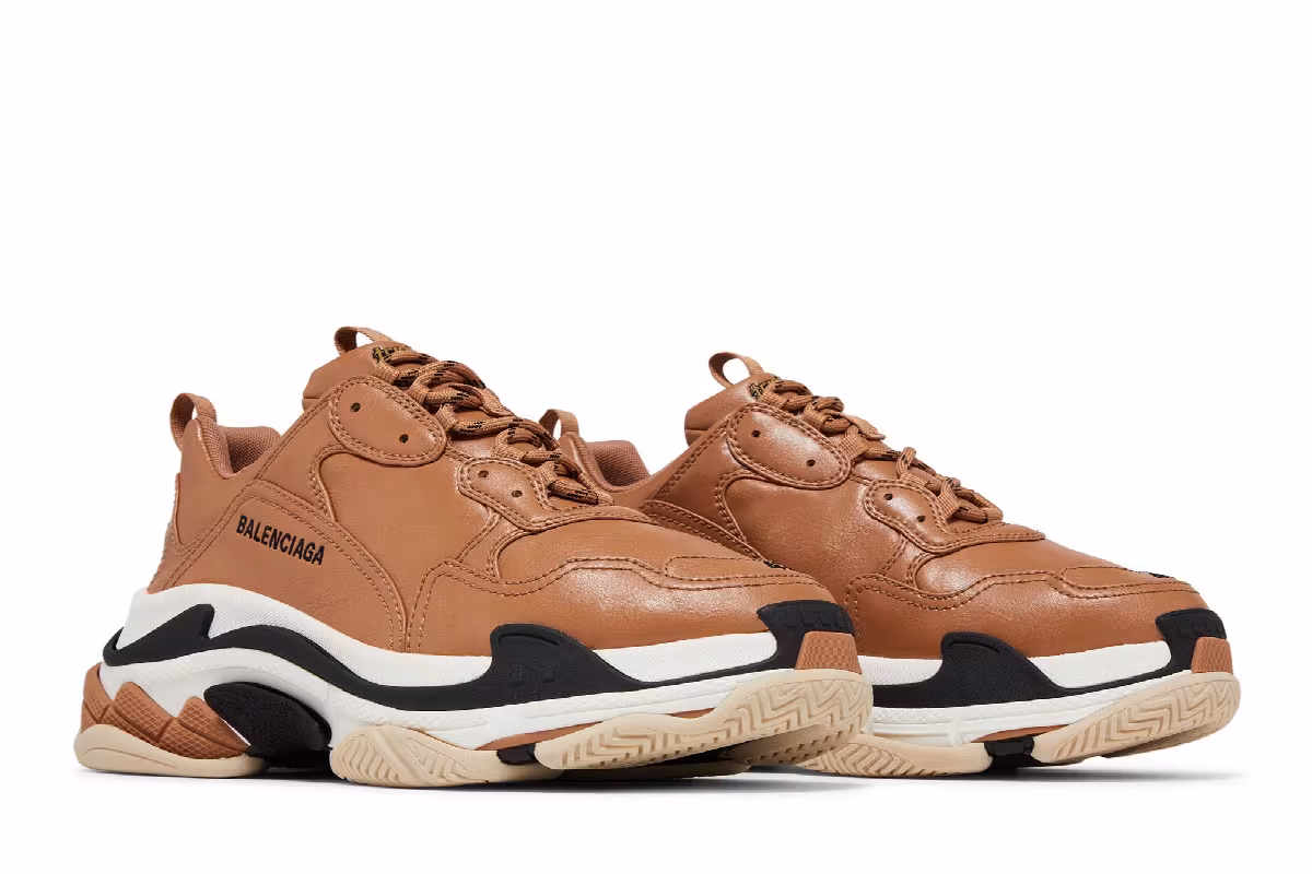 Balenciaga Triple S Sneaker Nude, view 9