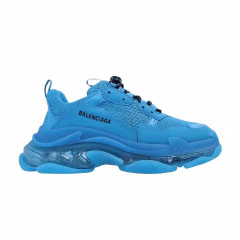 Balenciaga Wmns Triple S Sneaker 'Clear Sole - Blue'