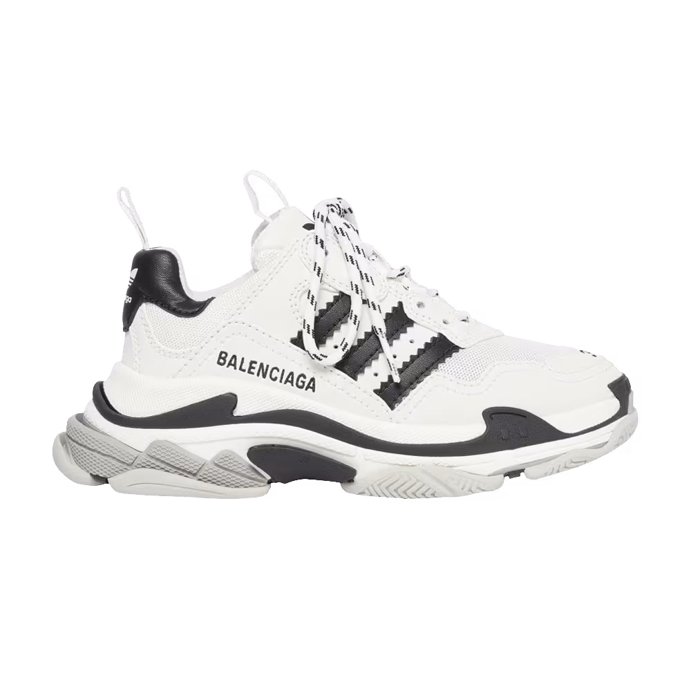 Adidas x Balenciaga Triple S Sneaker Kids White