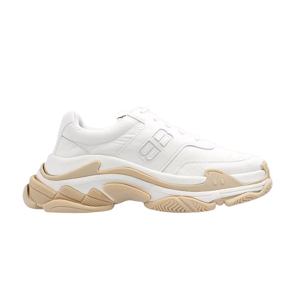Balenciaga Women's Triple S Eggshell Sand Beige