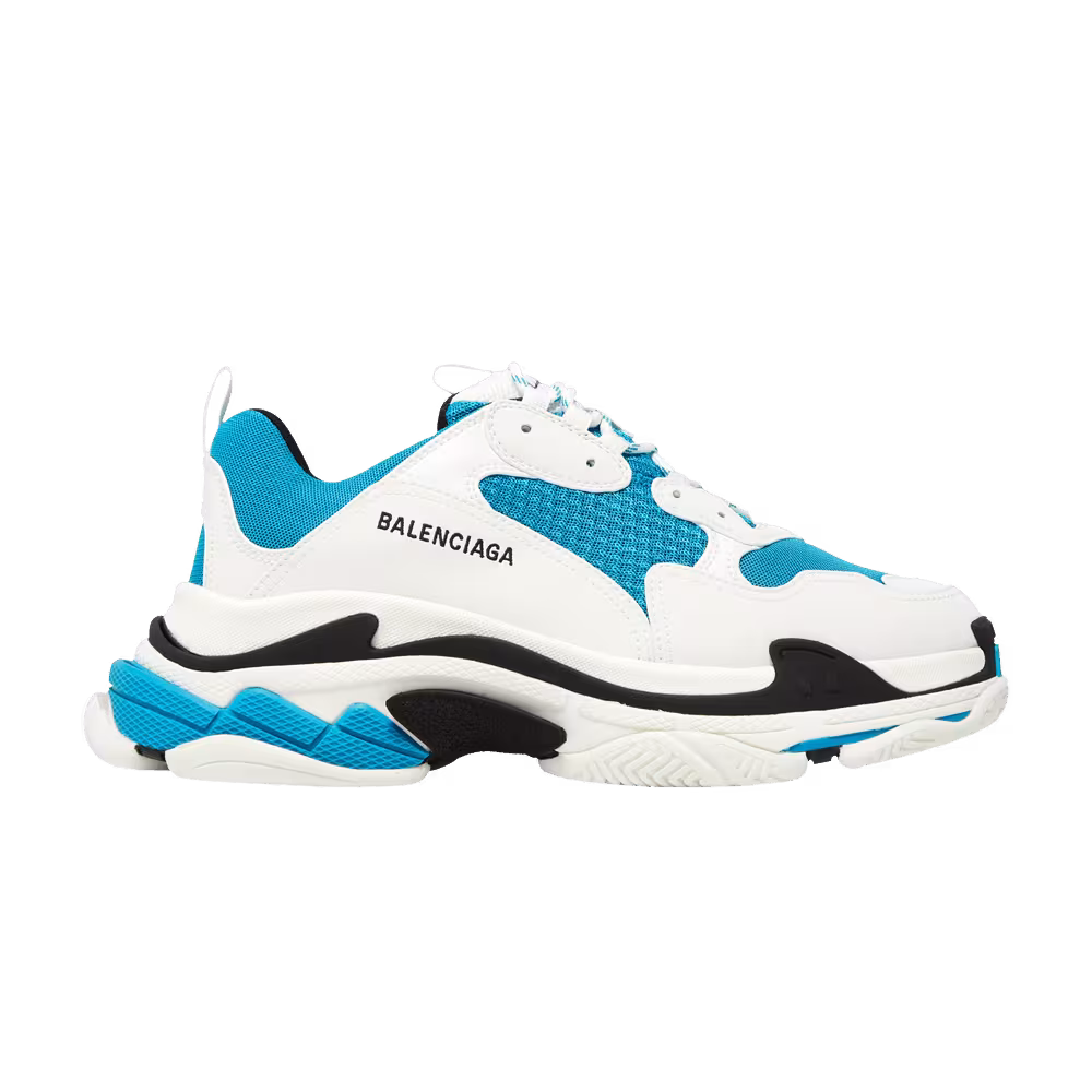 Balenciaga Triple S Sneaker White Carib Blue