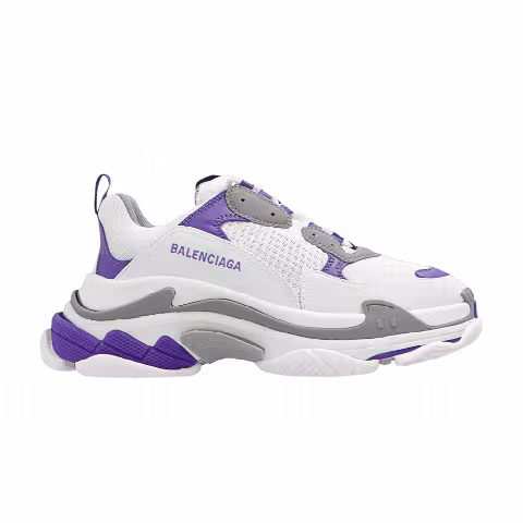 Balenciaga Wmns Triple S Sneaker 'White Purple'