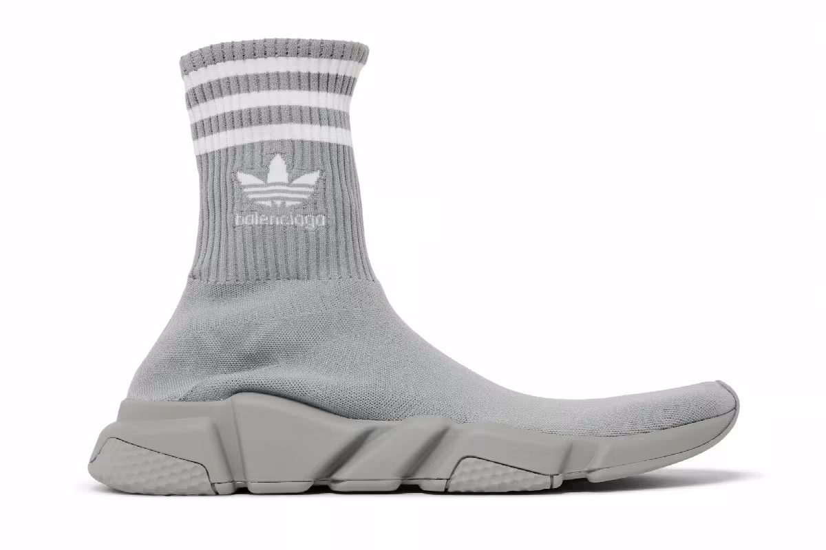 Adidas x Balenciaga Speed Sneaker Grey, view 2