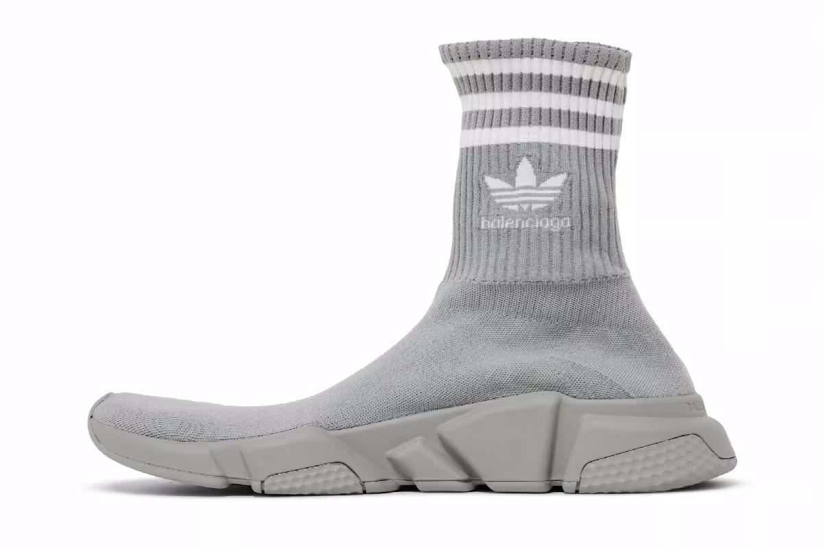 Adidas x Balenciaga Speed Sneaker Grey, view 4