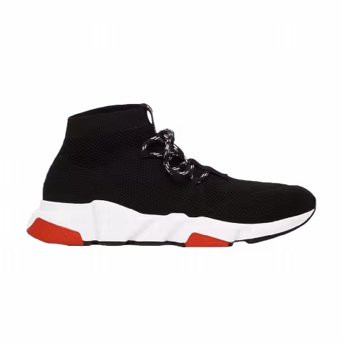Balenciaga Speed Lace Up Trainer 'Black Red'