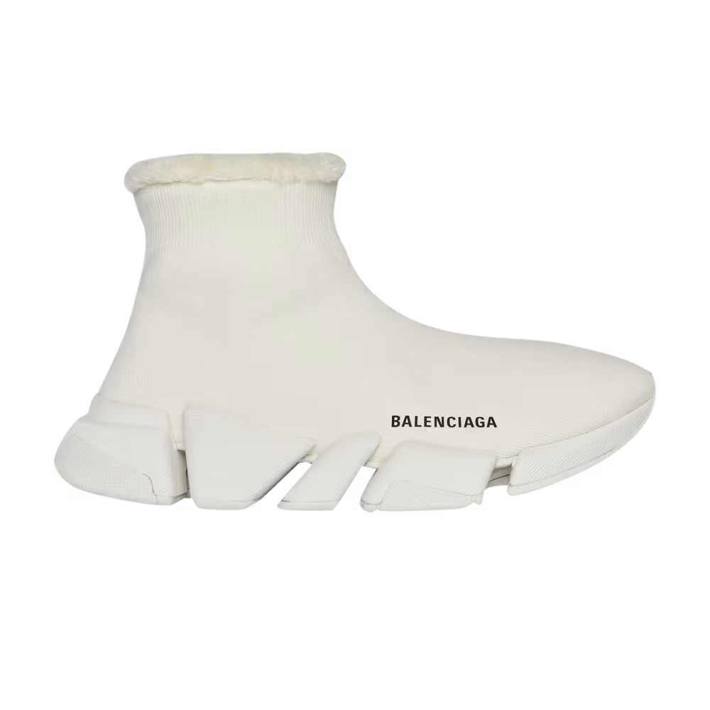 Balenciaga Women's Recycled Speed 2.0 Sneaker Beige