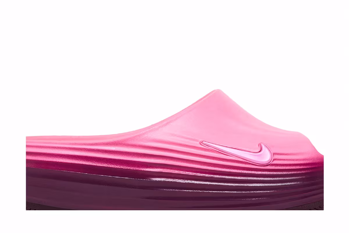 Nike Women's ReactX Rejuven8 Slide Pink Spell, view 3