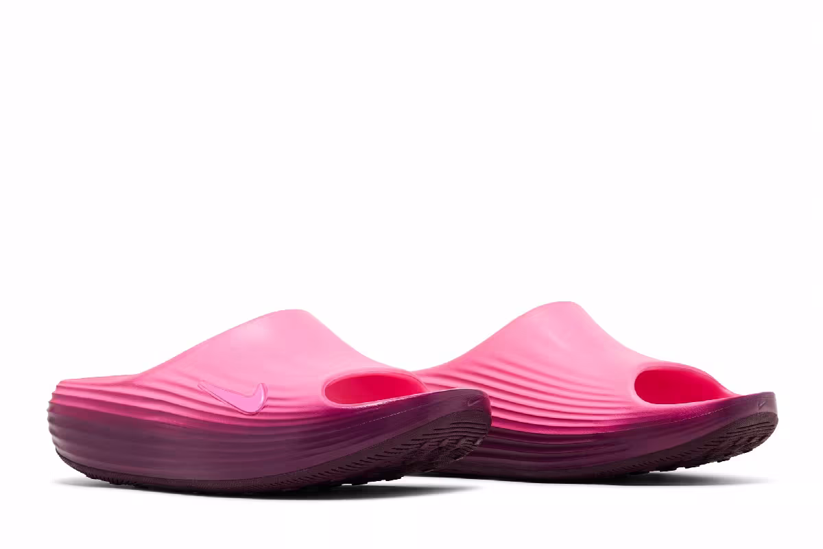 Nike Women's ReactX Rejuven8 Slide Pink Spell, view 9