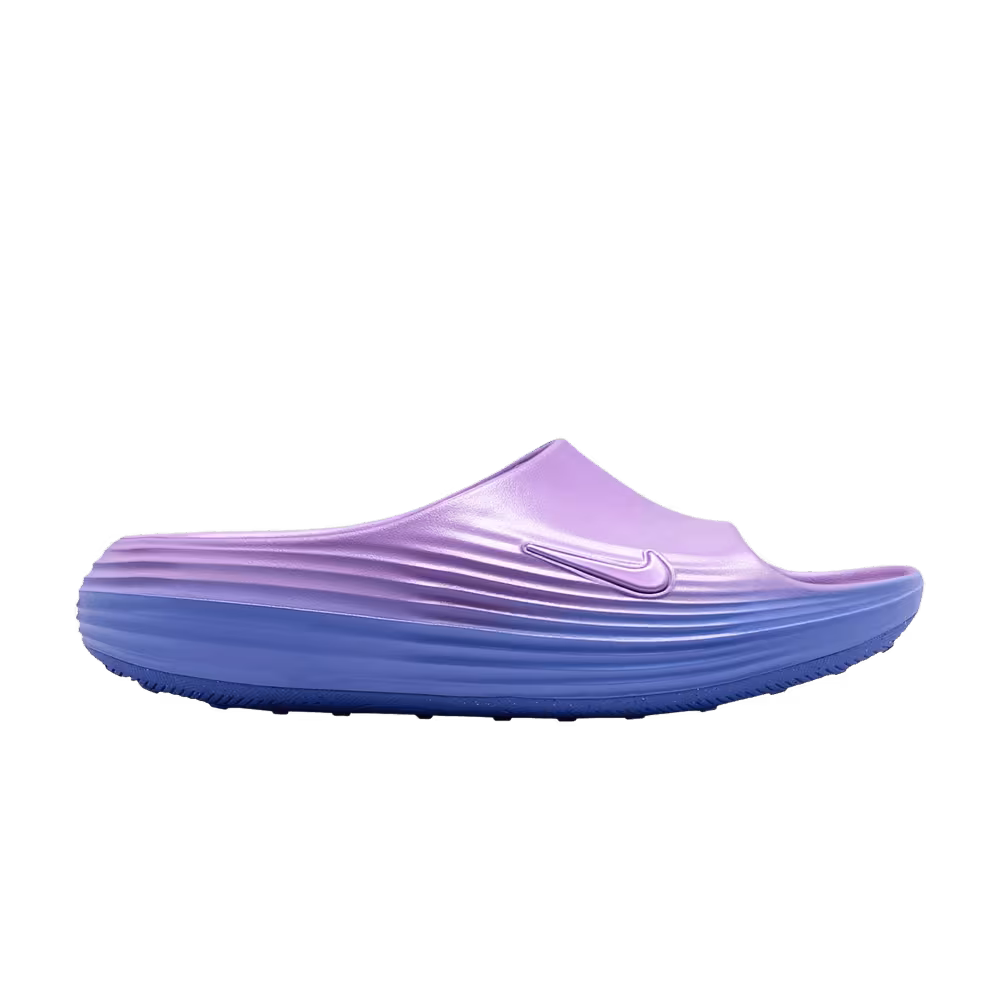 Nike Women's ReactX Rejuven8 Slide Bright Violet Sapphire