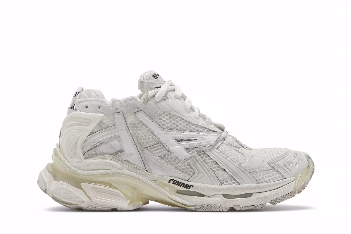 Balenciaga Runner Sneaker White 2022, view 2