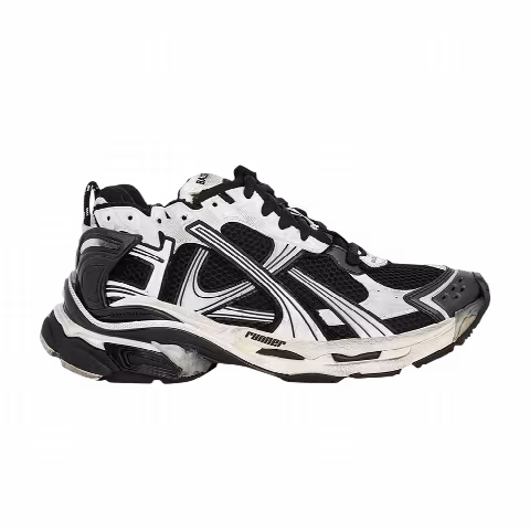 Balenciaga Runner Sneaker 'White Black'