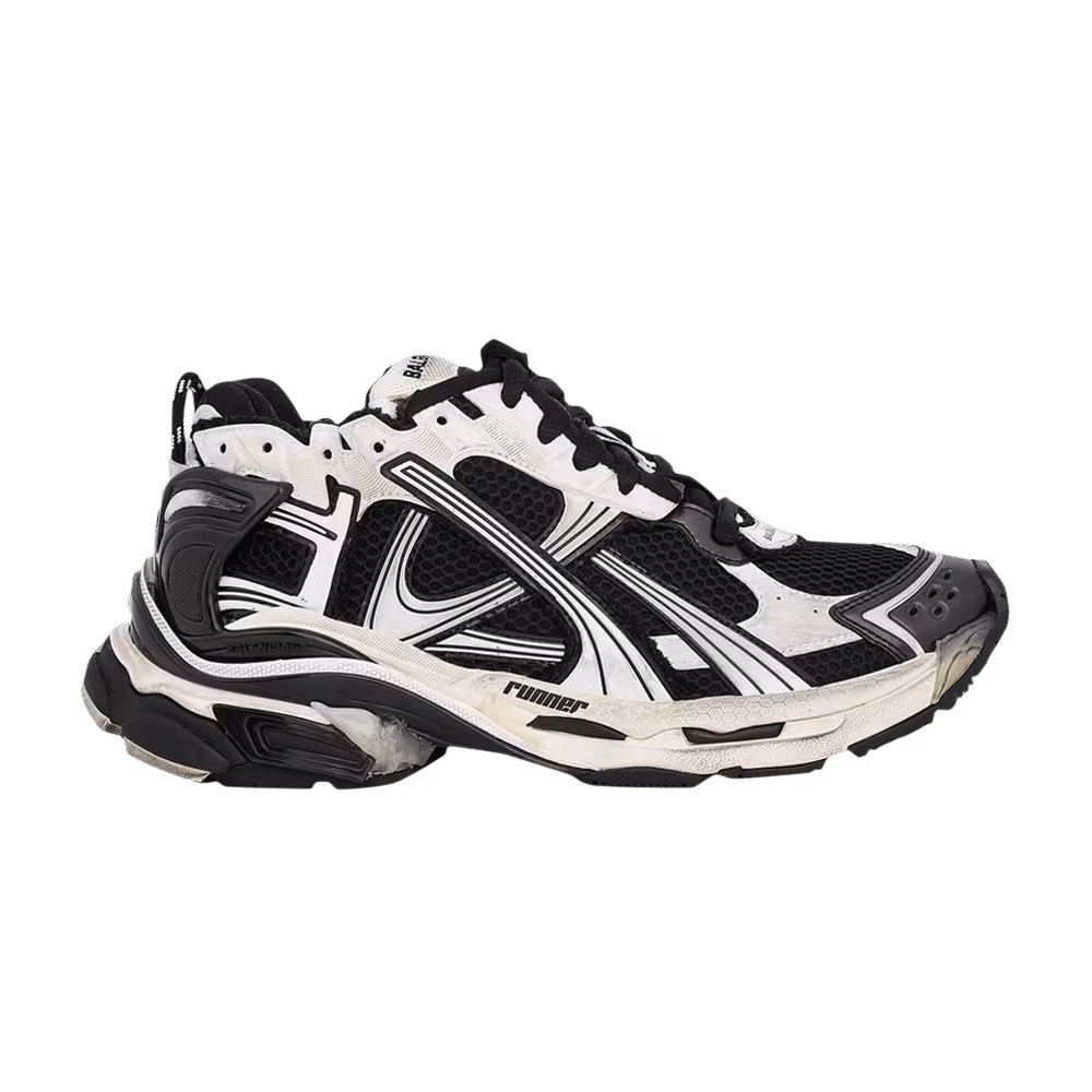 Balenciaga Runner Sneaker White Black