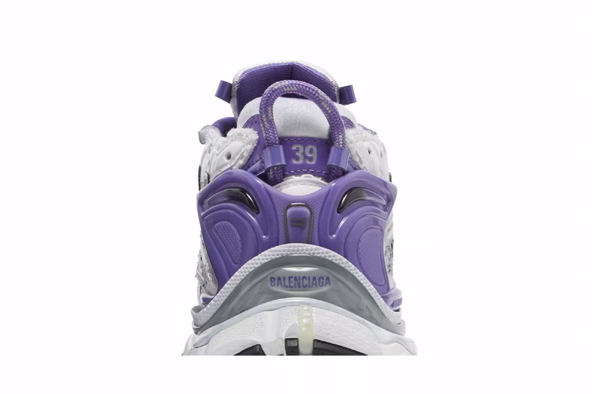 Balenciaga Women's Runner Sneaker Purple, view 8