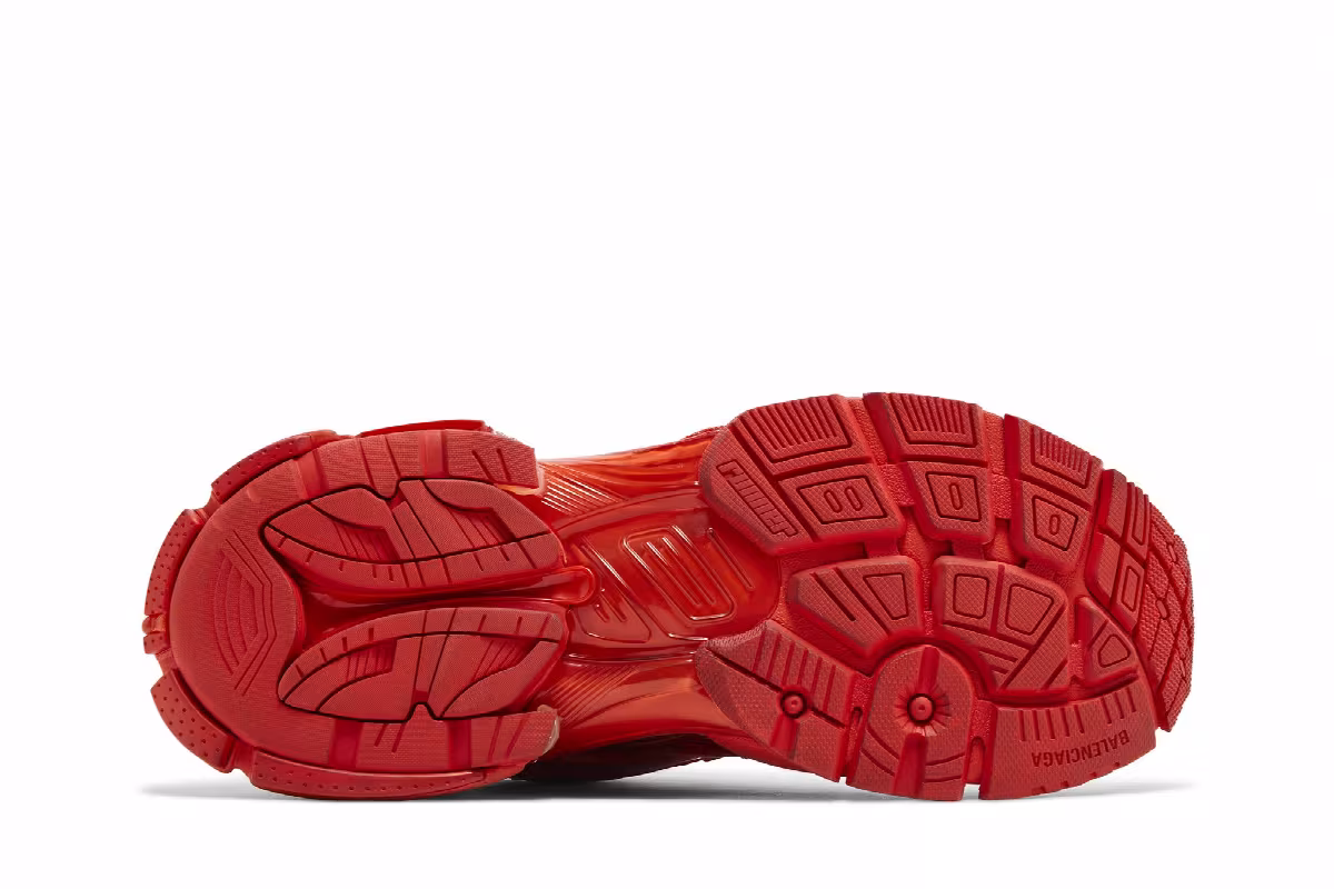 Balenciaga Runner Sneaker Red, view 5