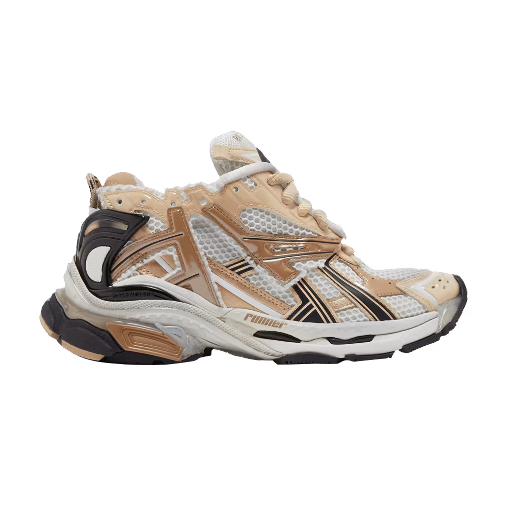 Balenciaga Women's Runner Sneaker Beige
