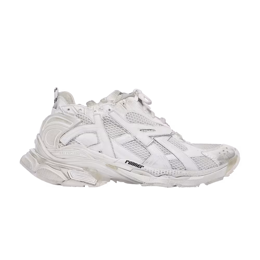 Balenciaga Women's Runner Sneaker White