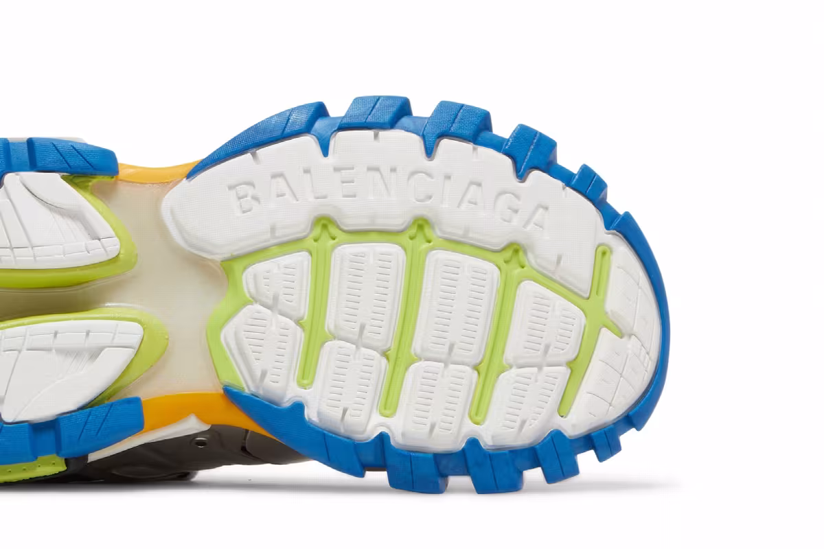 Balenciaga Track Sneaker Metallic Multi, view 6