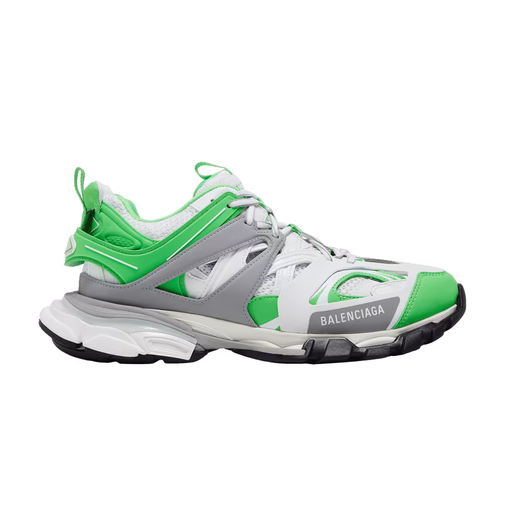 Balenciaga Track Sneaker Grey Fluo Green