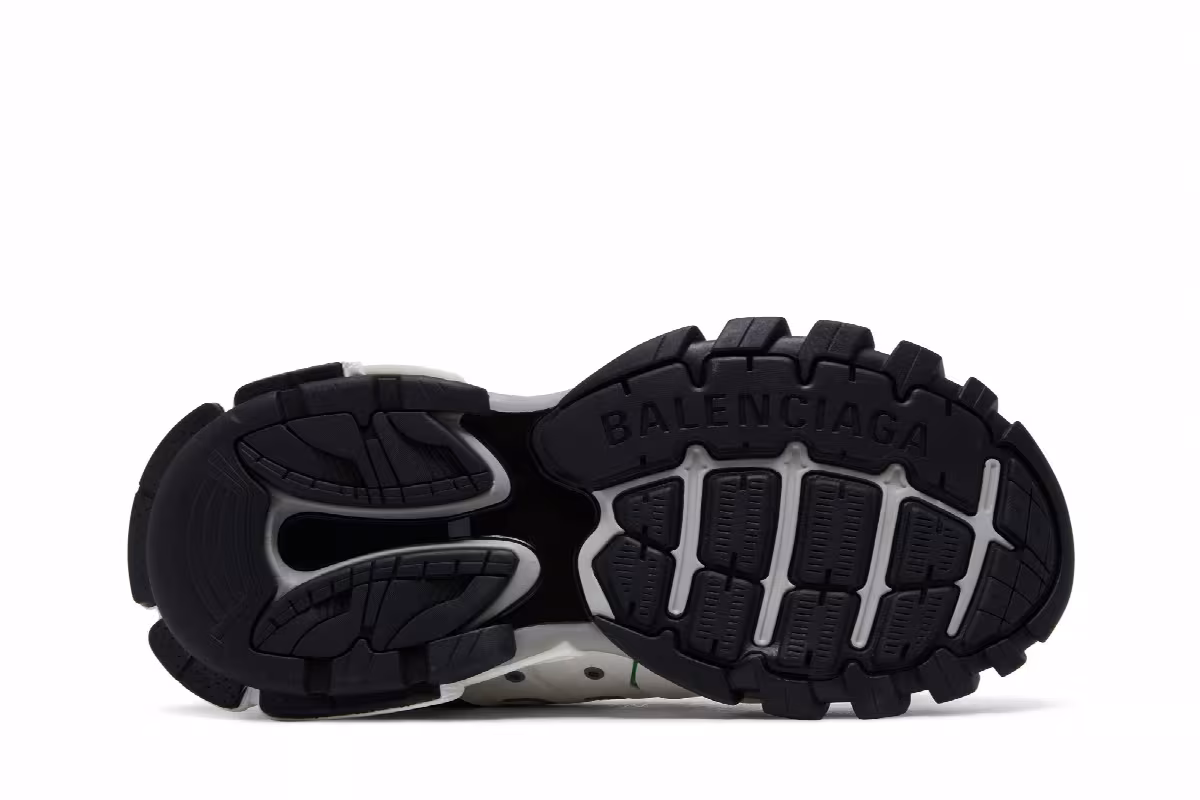 Balenciaga Track Sneaker Grey Fluo Green, view 5