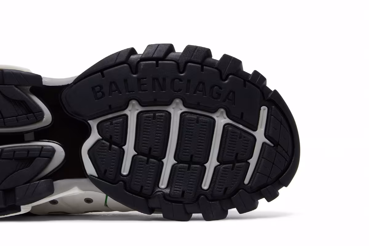 Balenciaga Track Sneaker Grey Fluo Green, view 6