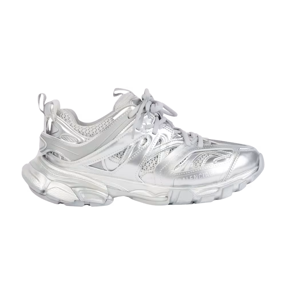 Balenciaga Women's Track Sneaker Silver