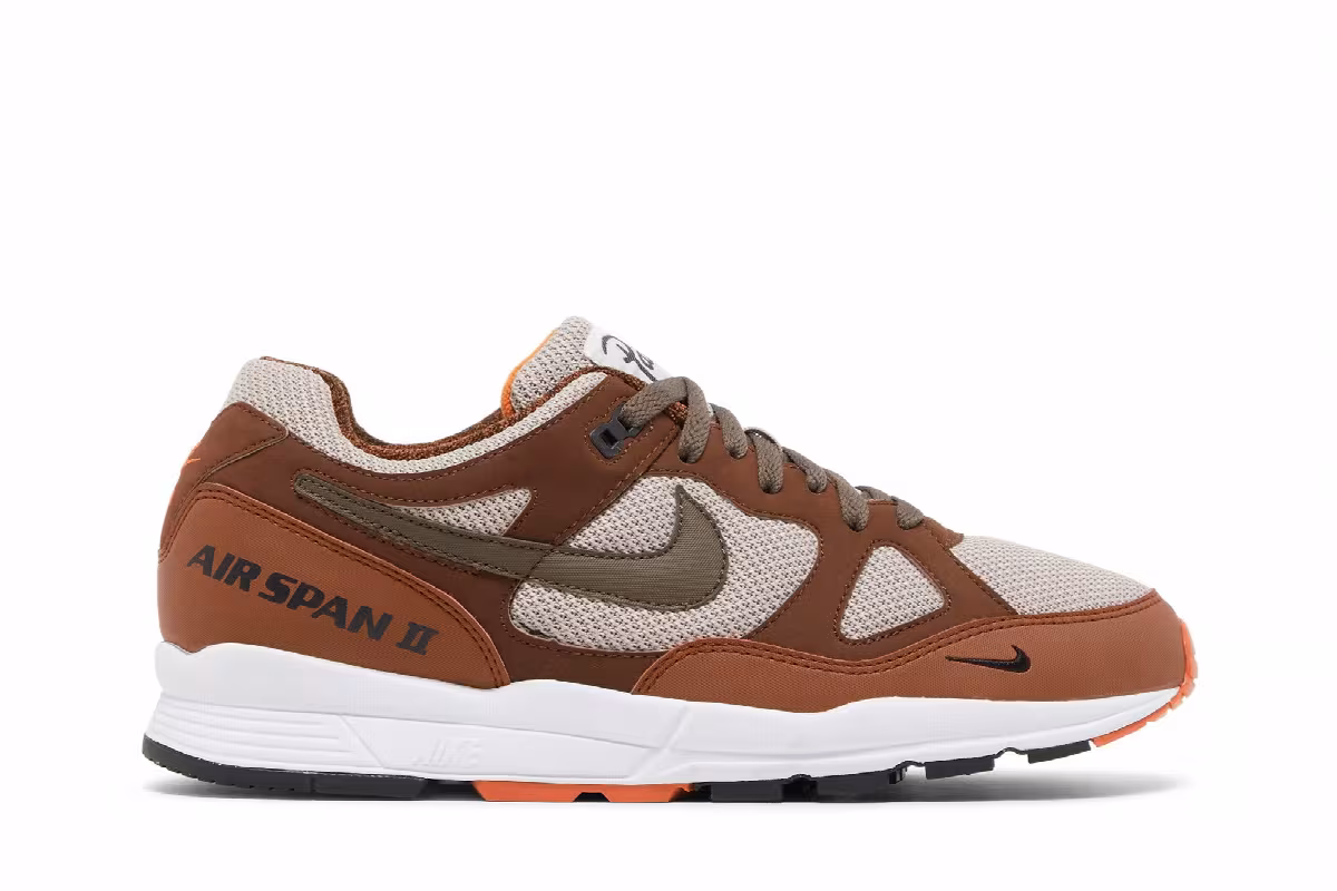 Patta x Nike Air Span 2 QS Noble Red, view 2