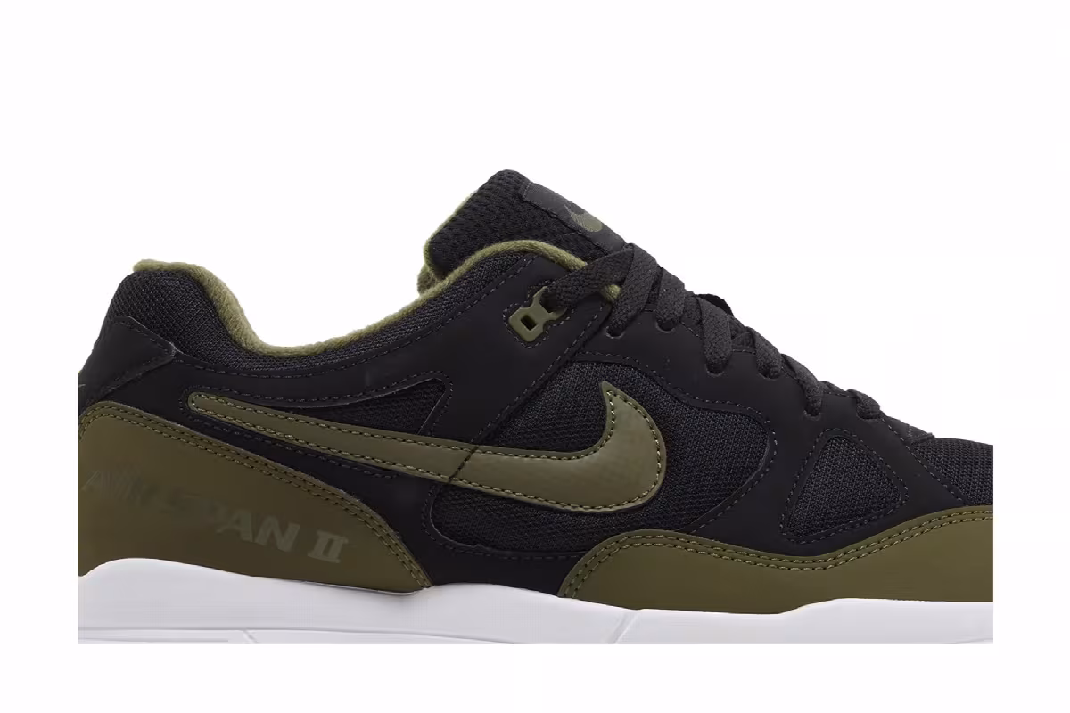 Nike Air Span 2 Black Olive Canvas, view 3