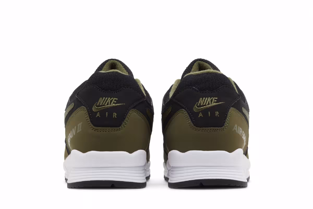 Nike Air Span 2 Black Olive Canvas, view 7