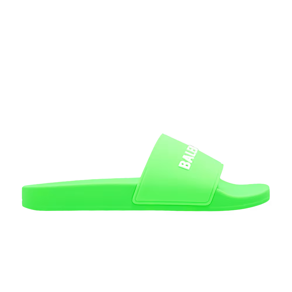 Balenciaga Women's Slides Fluo Green