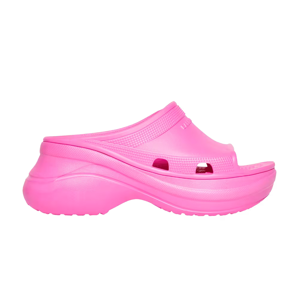 Crocs x Balenciaga Women's Pool Slide Sandal Pink