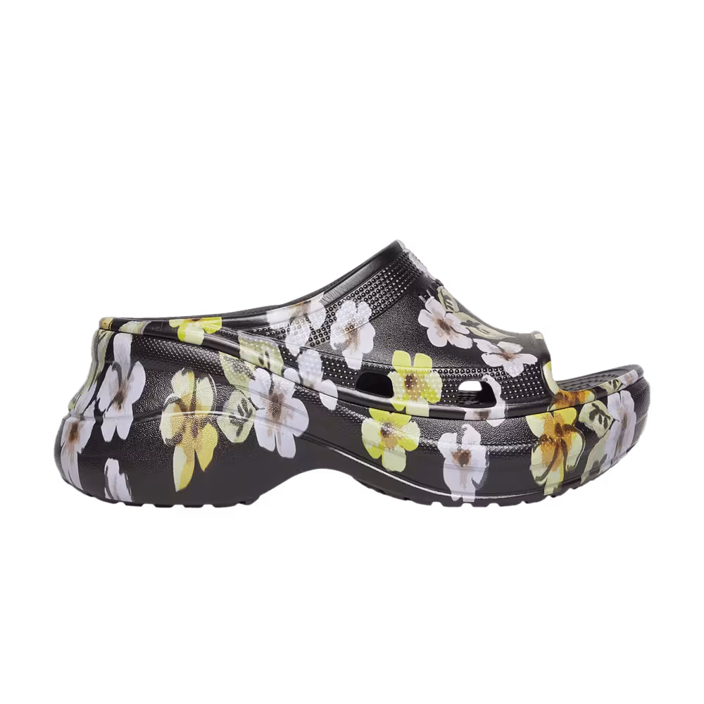 Crocs x Balenciaga Women's Pool Slide Sandal Floral