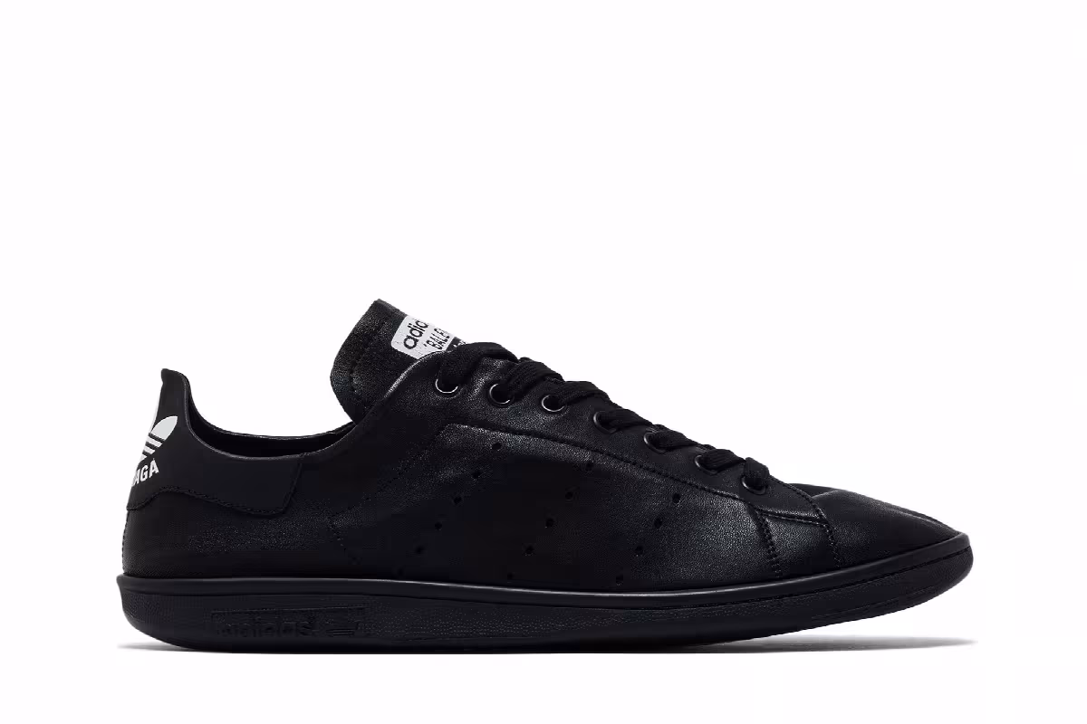 Adidas x Balenciaga Stan Smith Black, view 2
