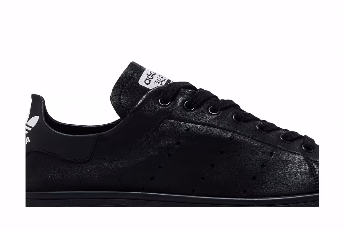 Adidas x Balenciaga Stan Smith Black, view 3