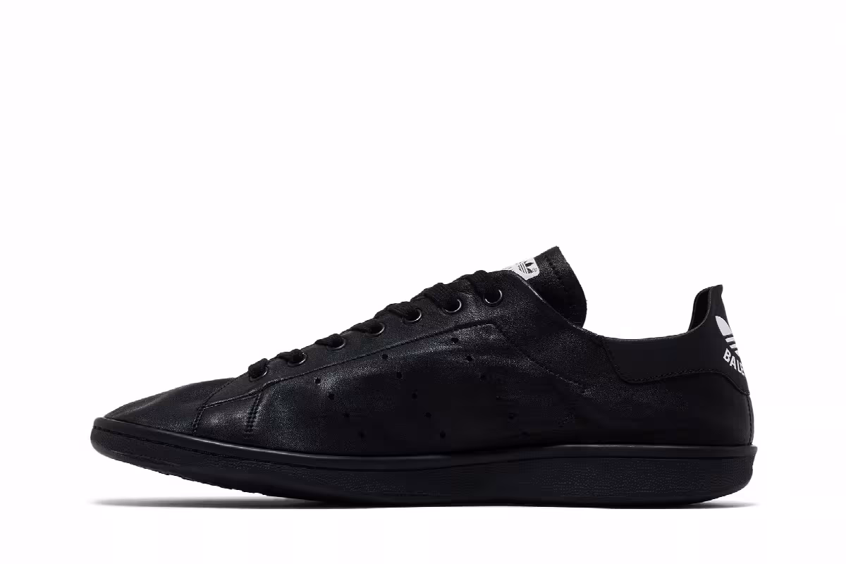 Adidas x Balenciaga Stan Smith Black, view 4