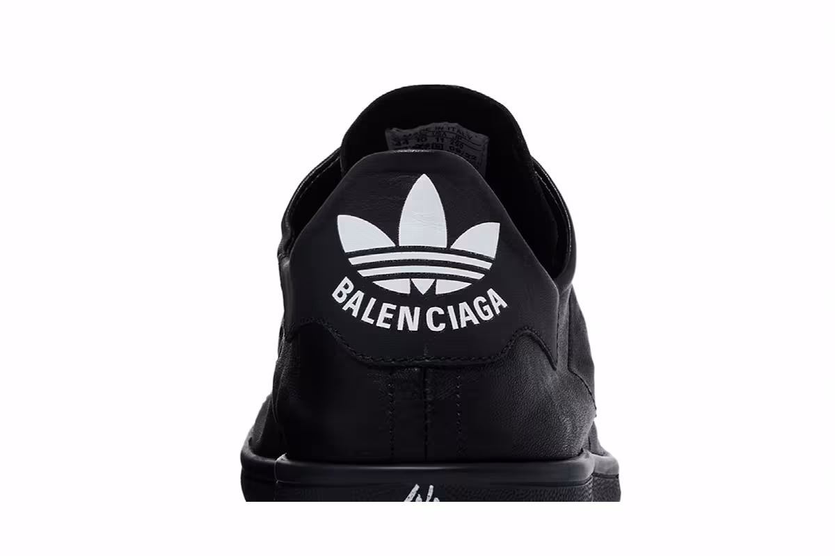 Adidas x Balenciaga Stan Smith Black, view 8