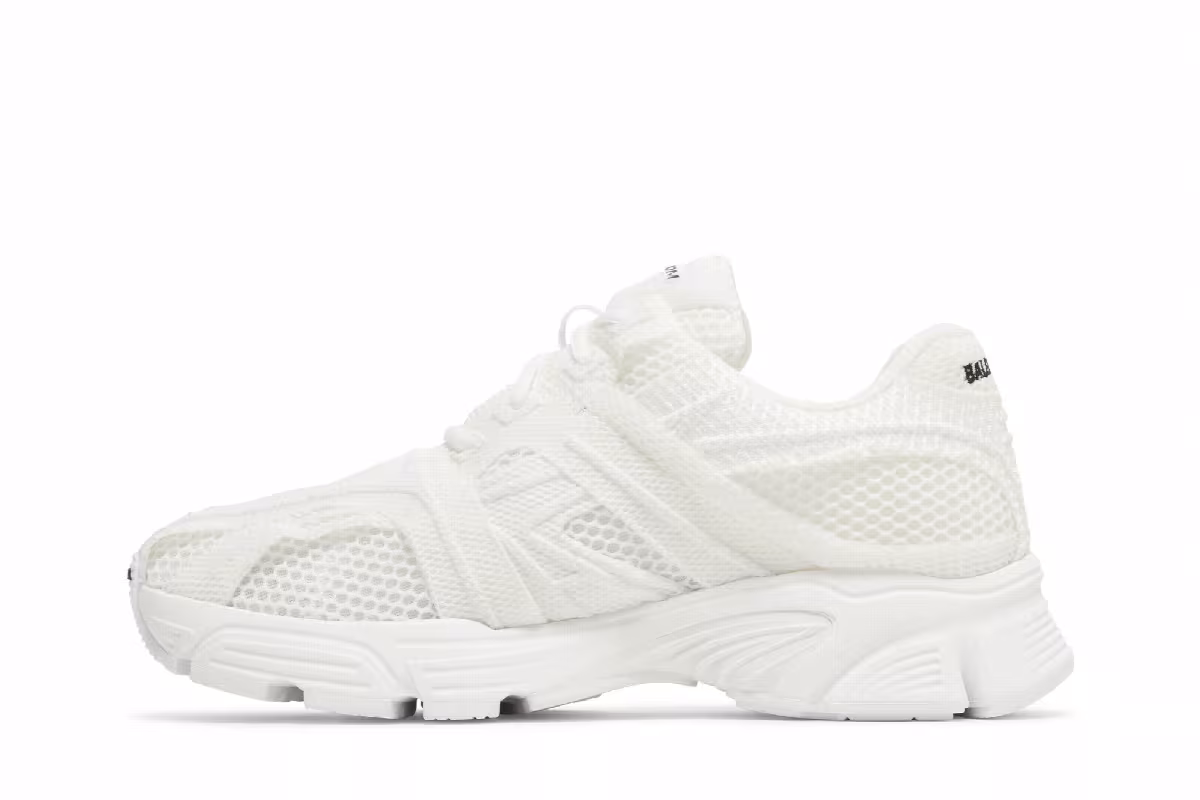Balenciaga Women's Phantom Sneaker White, view 4