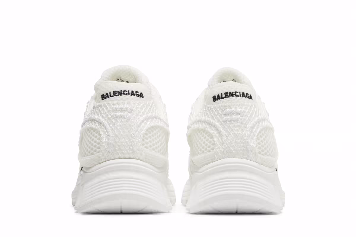 Balenciaga Women's Phantom Sneaker White, view 7