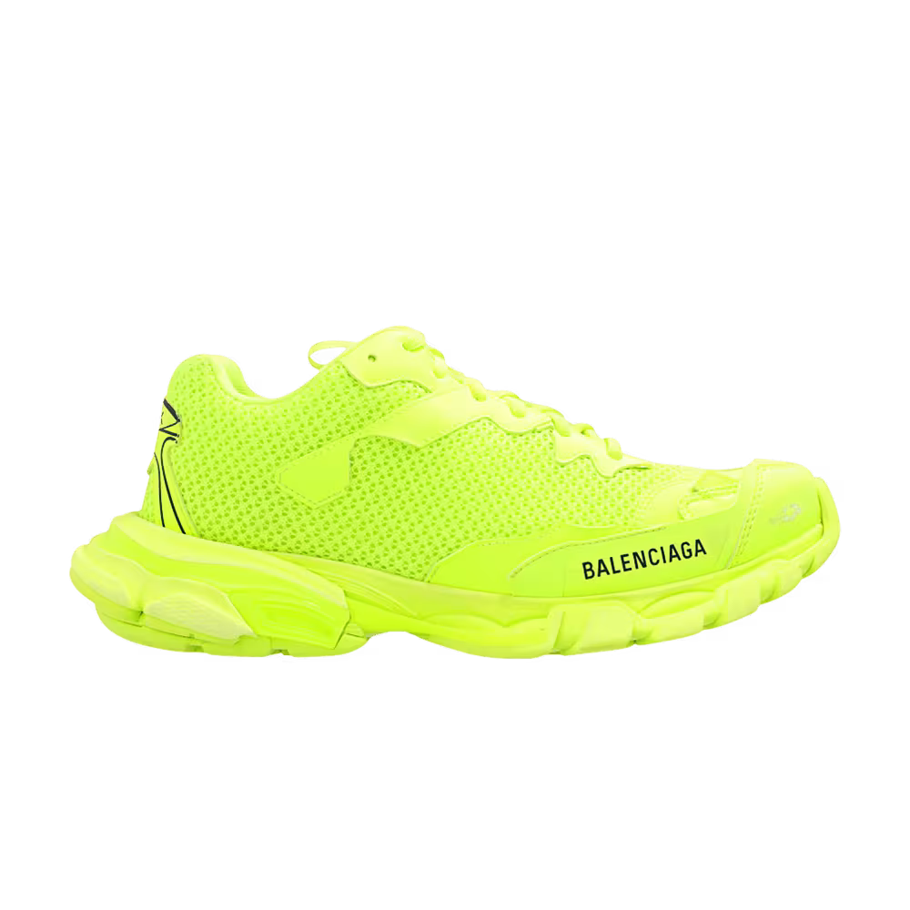 Balenciaga Women's Track.3 Sneaker Fluo Yellow