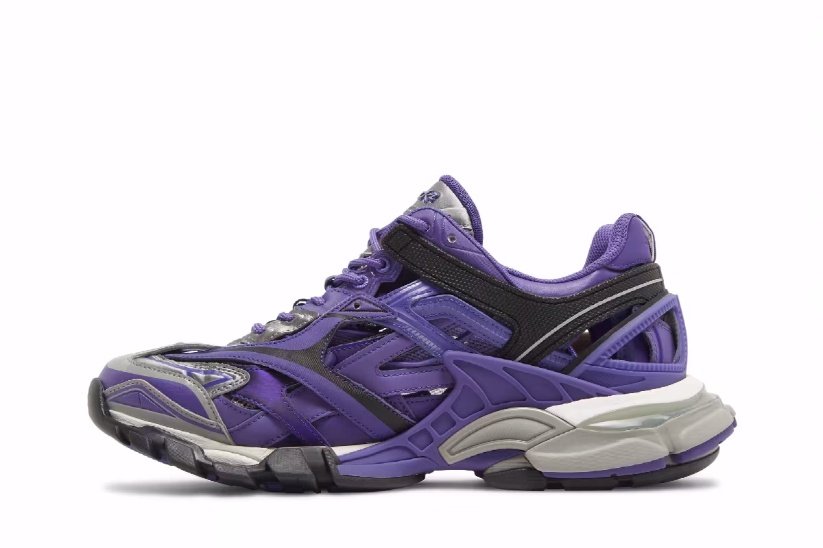 Balenciaga Track.2 Sneaker Purple, view 4