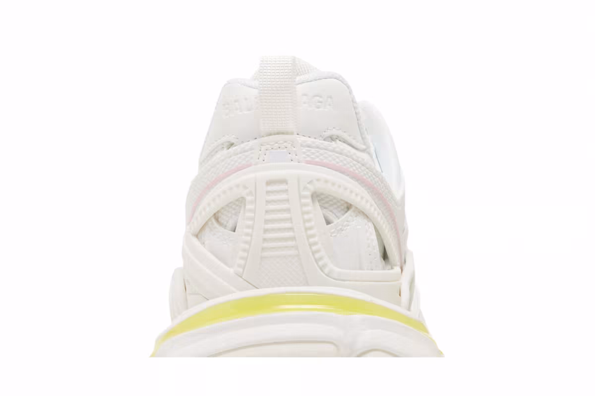 Balenciaga Women's Track.2 Sneaker White Light Yellow, view 8